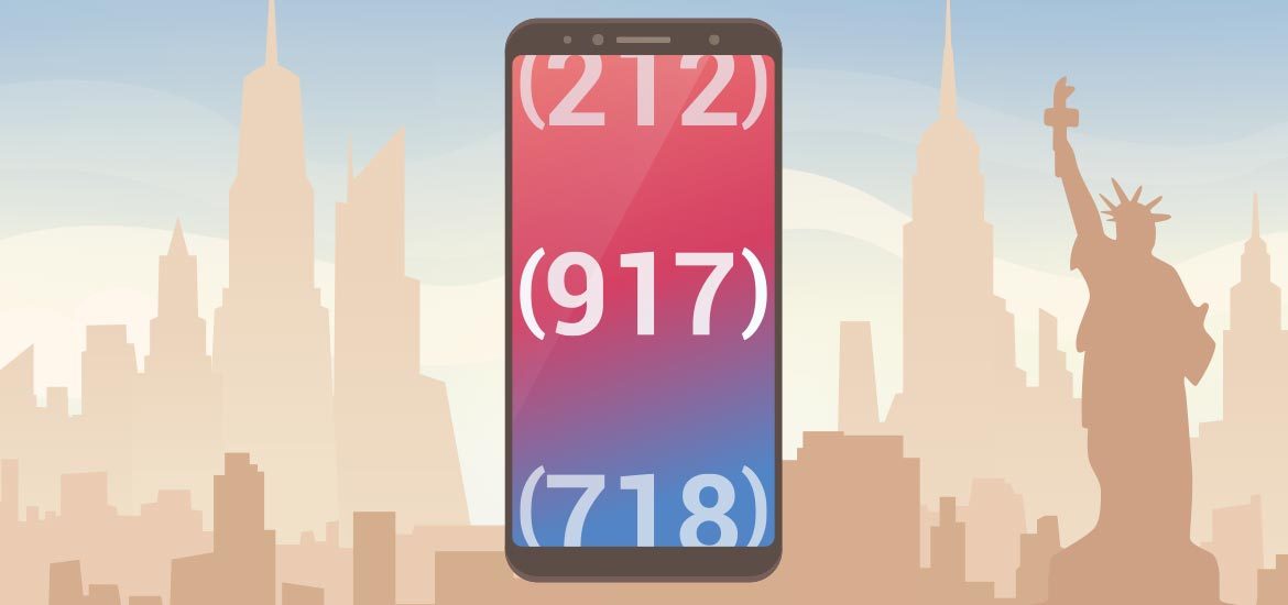 212, 917, 718: old and prestigious area codes in New York City