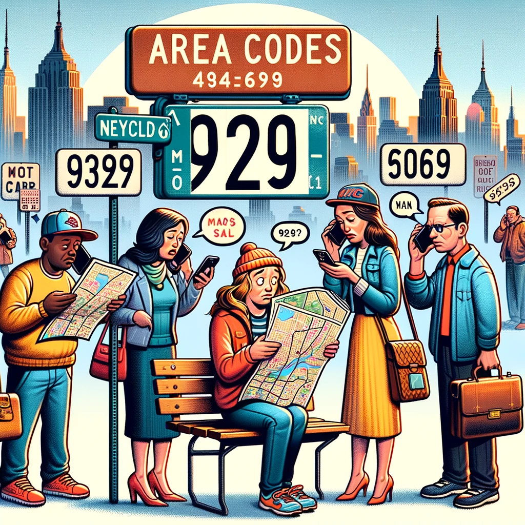 The 929 area code: Because New York ran out of buildings to put numbers on, so we started adding them to phone numbers instead.