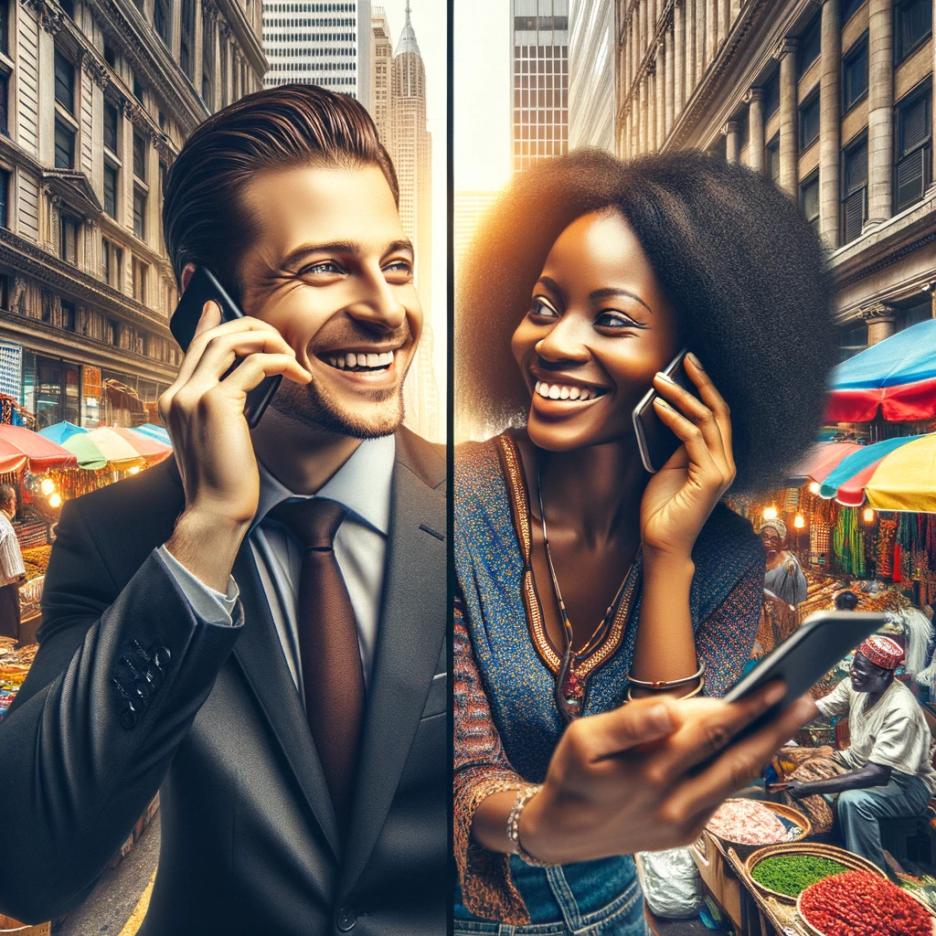 Splitting the screen and the costs! Here’s how KeKu connects business and bargains across continents with the +233 country code.
