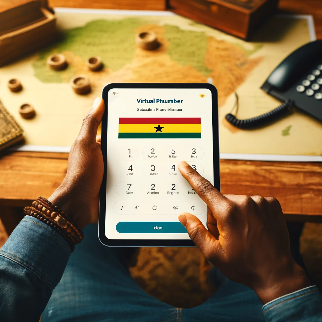 Dialing into Ghana's vibrant culture with a virtual phone number has never been more stylish or straightforward.