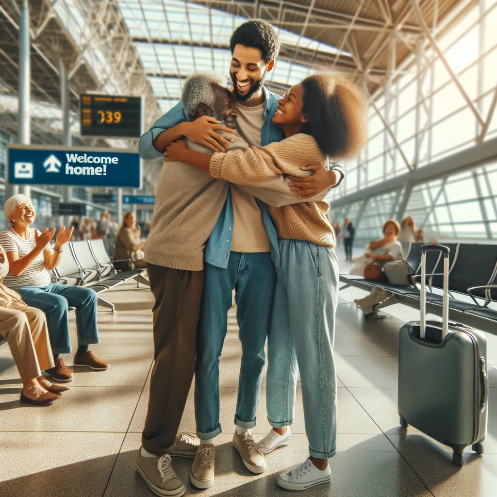 Nothing beats the thrill of a 'Welcome Home' hug, except maybe the joy of a crisp, clear call to Cameroon using International Code 237 before you land.