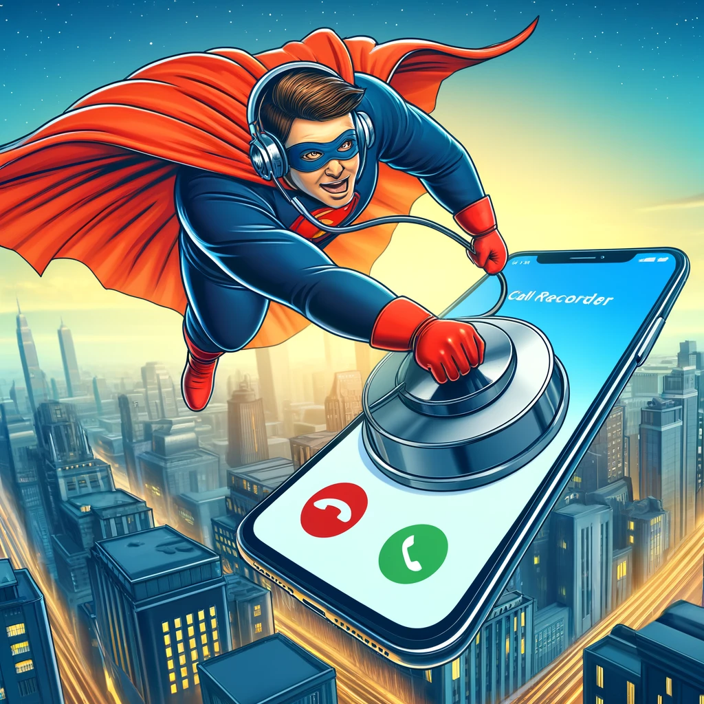 Saving the day one call at a time! Discover the superhero powers of KeKu’s call recorder for your iPhone.