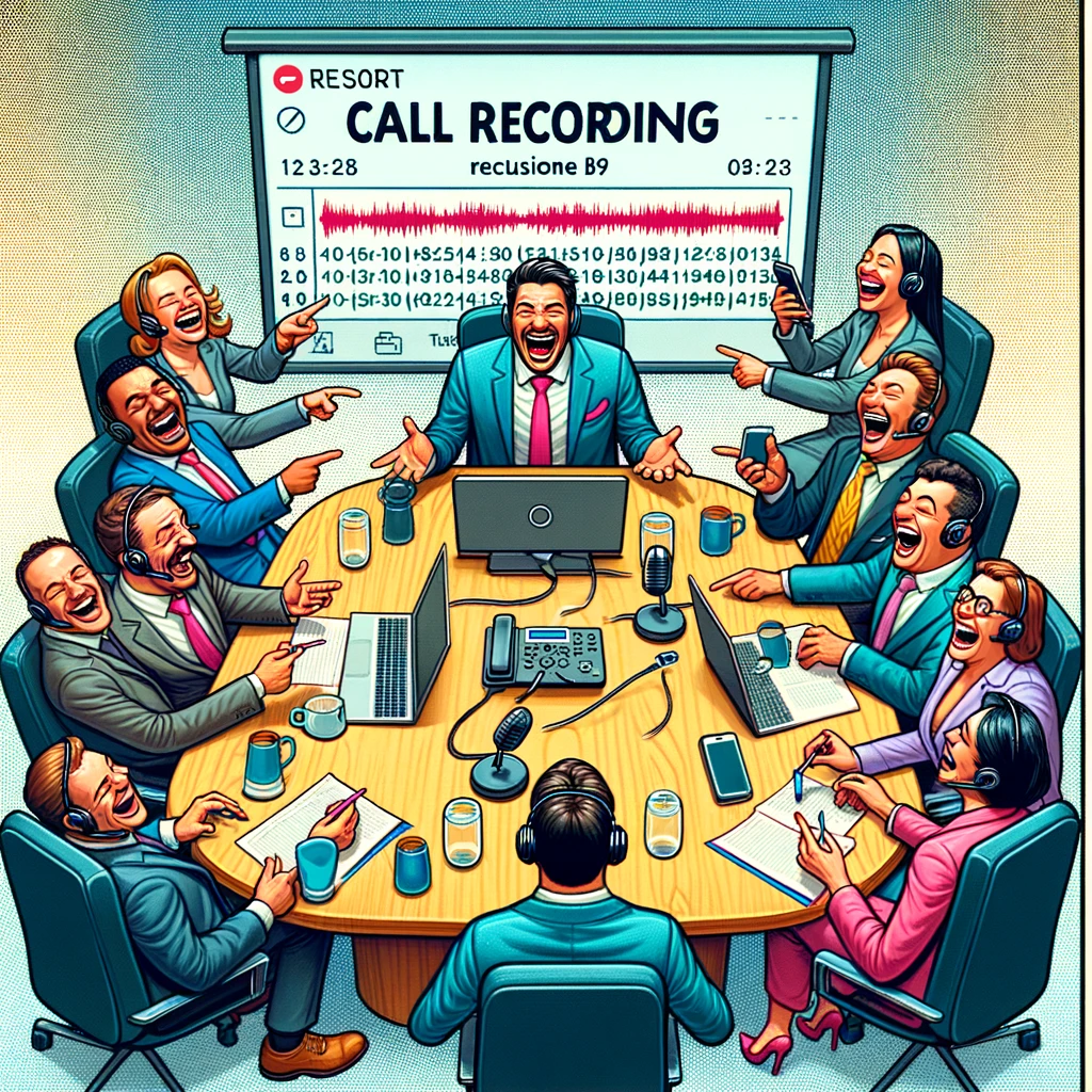Imagine a business meeting that's actually fun! Thanks to KeKu's call recorder for iPhone, every word is captured, making misunderstandings as rare as an empty coffee pot in the office.