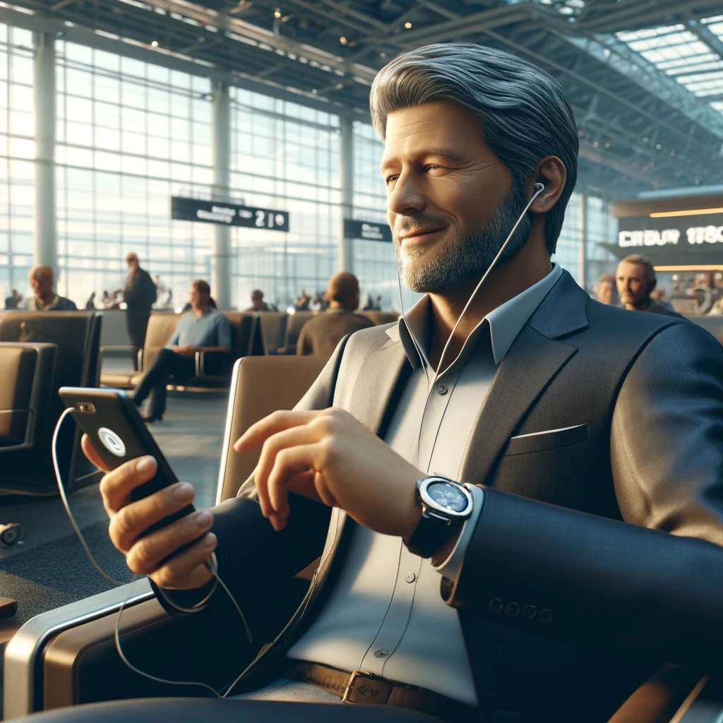 Record phone calls while waiting for your flight — KeKu turns layovers into productive catch-ups.