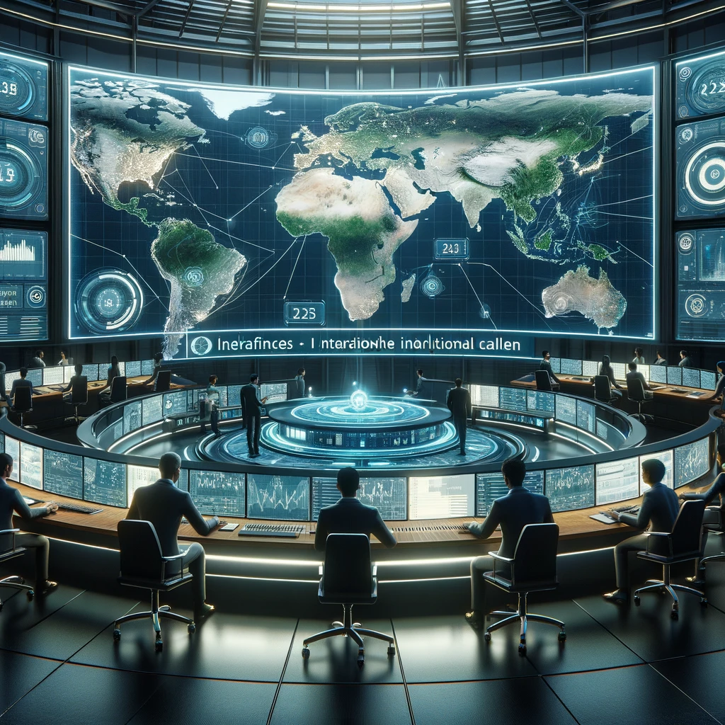 Inside KeKu's futuristic control center, managing worldwide communications is as advanced as a sci-fi movie—beam me up, KeKu!