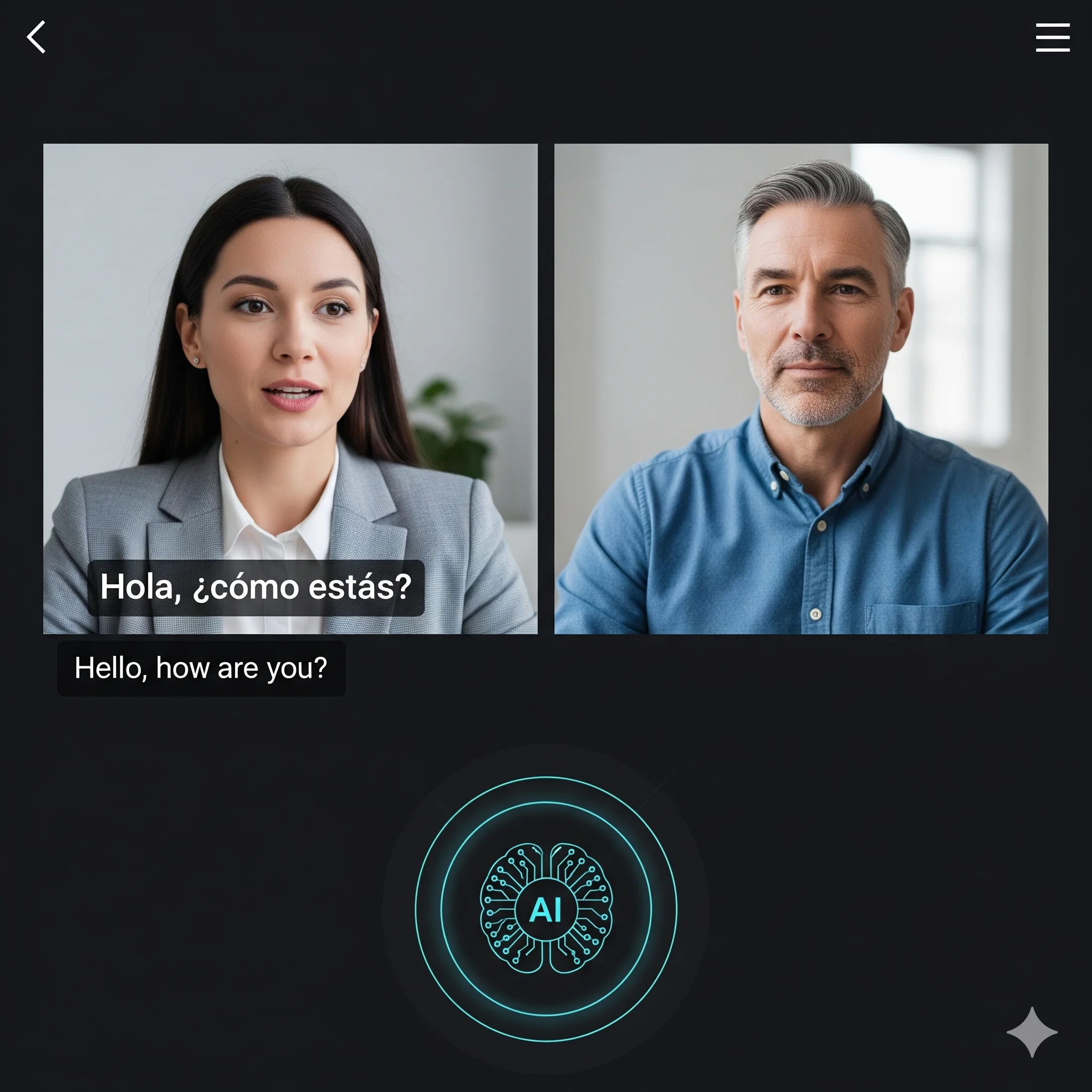 Language Barriers and Real-time Translation - Video call with AI-powered live subtitles