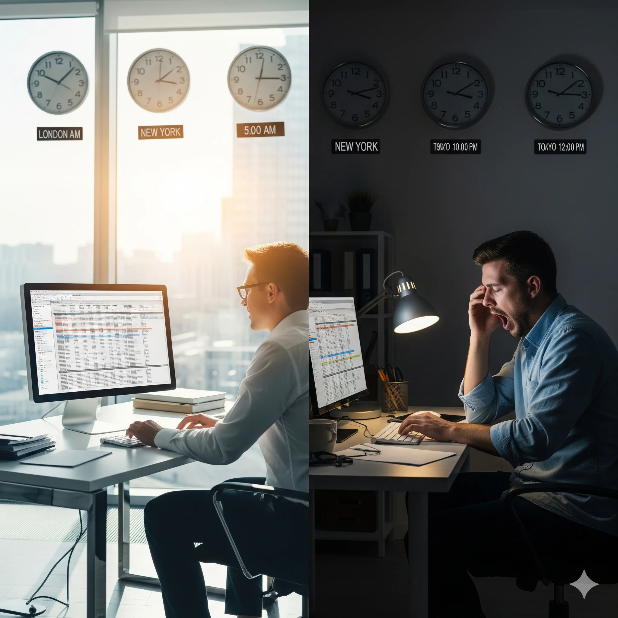 Cultural Communication Differences - Business professionals with communication gaps